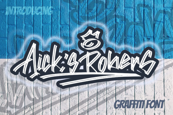 Aick s Robers: A Bold, Graffiti-Inspired Display Font for Makers
