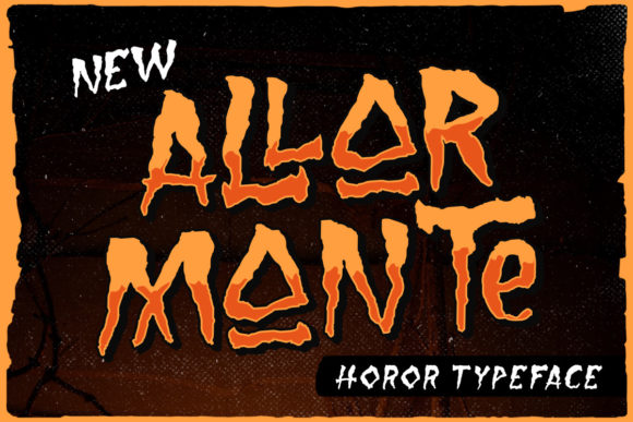 Allarmante: A Dramatic Display Font for Hauntingly Good Crafts