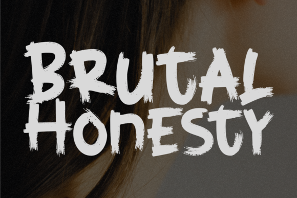 Brutal Honesty: A Display Font with Editorial Grit