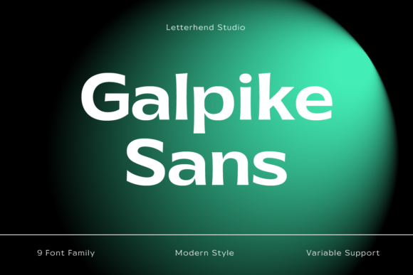 Galpike Sans: A Display Font That Makes Your Brand Feel Intentional