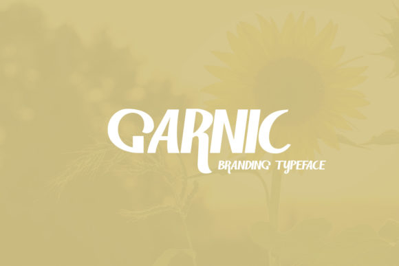 Garnic: A Display Font That Earns Its Space