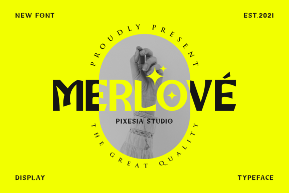 Merlove: A Bold, Playful Display Font That Lifts Your Brand