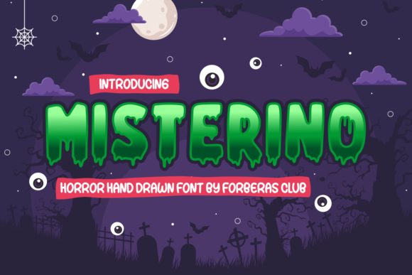 Misterino: A Display Font with Spooky Charm and Editorial Warmth