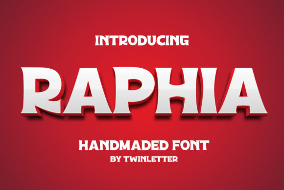 Raphia: A Playful Display Font for Authentic Editorial Moments