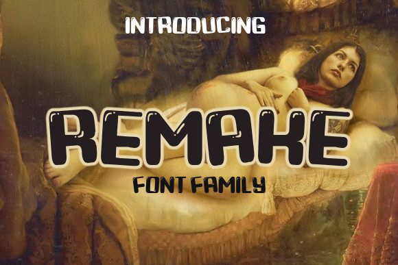 Remake: A Clean Display Font for Modern Web Design