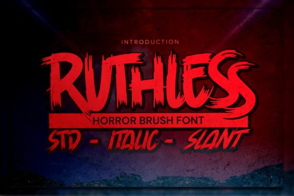 Ruthless: A Display Font That Commands Attention