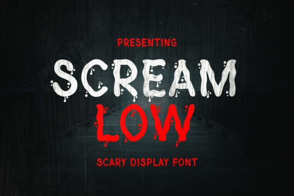 Screamlow: A Spooky Display Font That Delivers Real Personality