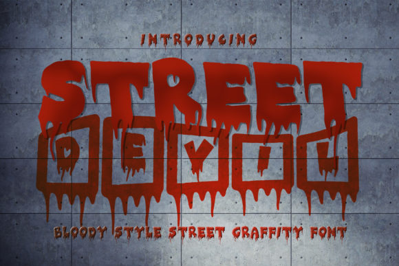 Street Devil: A Bold Display Font for Scroll-Stopping Campaigns