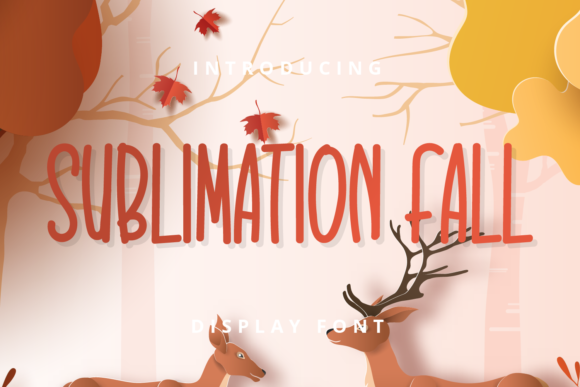 Sublimation Fall: A Thoughtful Display Font for Modern Web Projects