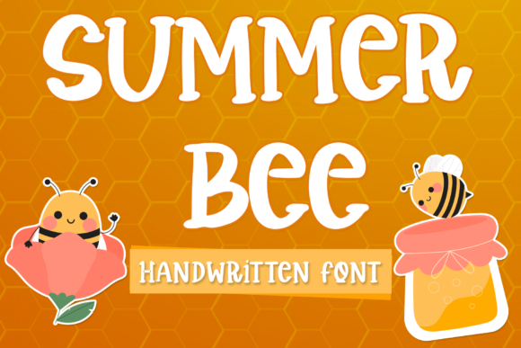 Summer Bee: A Playful Display Font for Thoughtful Typography