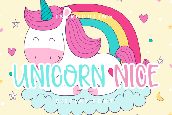 Unicorn Nice: A Chalkboard Display Font That Feels Human